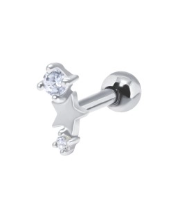 April Birthstone Helix Ear Piercing TIP-3556